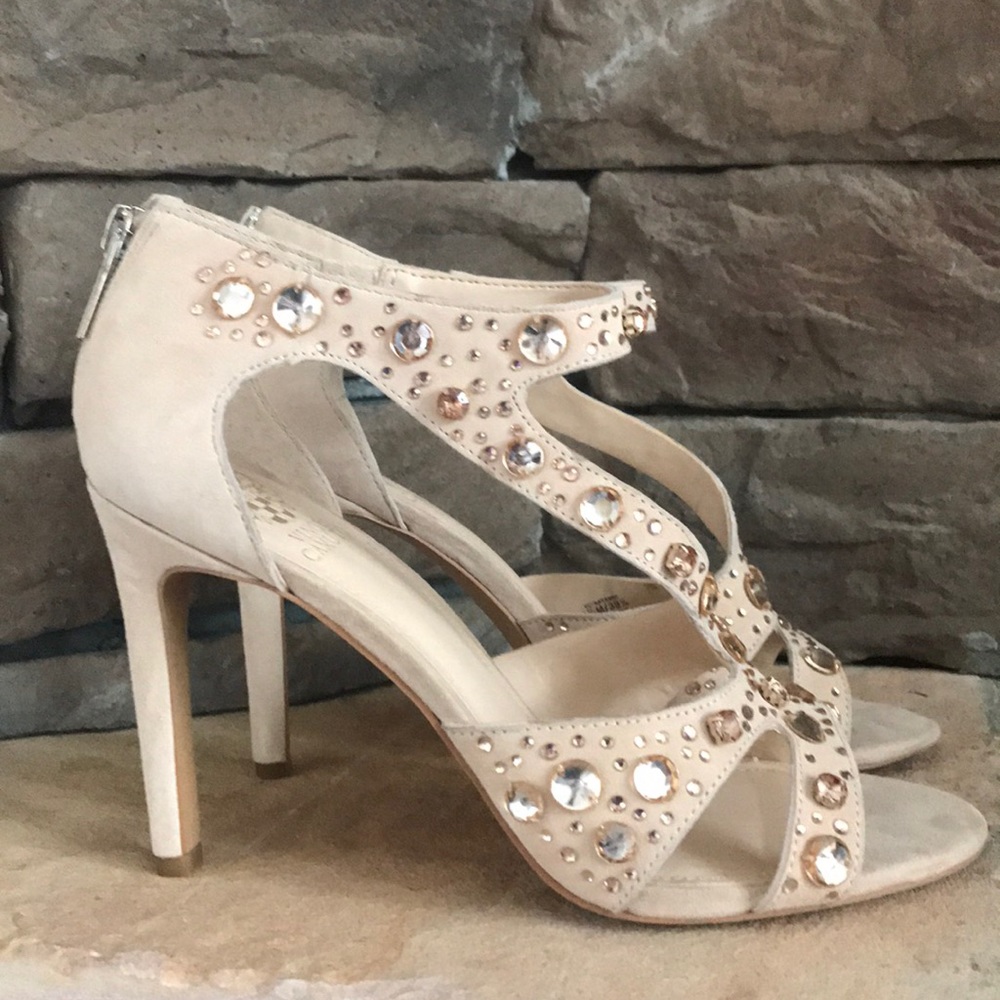 Vince Camuto Kayanne‎ Jeweled Sandal / Heels